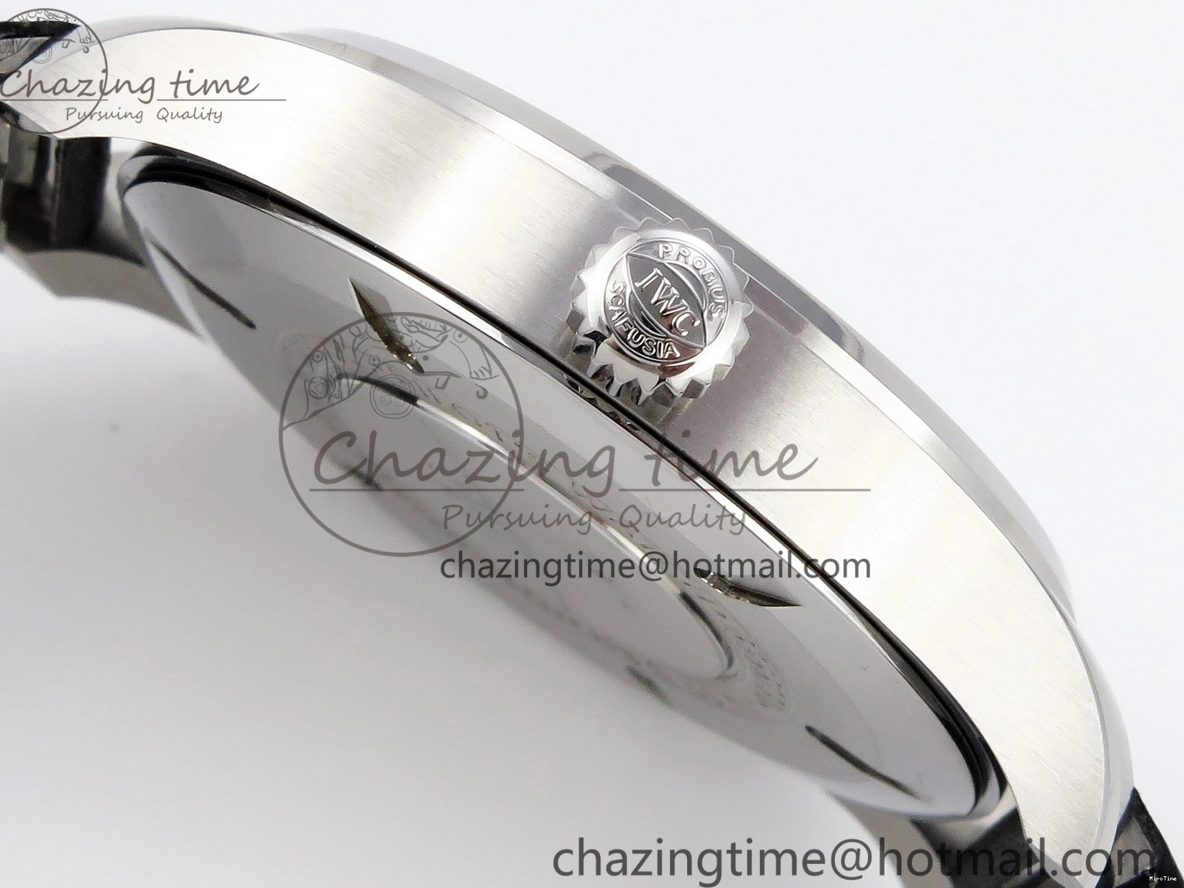 MIROTIME 0331 Pilot Mark XX IW328201 ZF 1:1 Best Edition Black Dial on Black Leather Strap A Affordable 7028